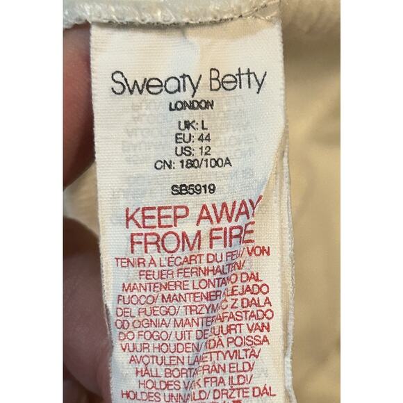 Sweaty Betty Harmonise Luxe Fleece Sweatshirt 10/12 - Picture 7 of 9